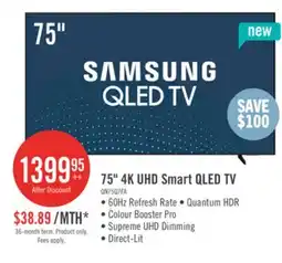 The Brick Samsung 75 Q7F QLED 4K Smart TV with Vision AI offer