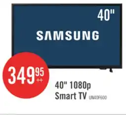 The Brick Samsung 40 Full HD F6000 4K Smart TV offer
