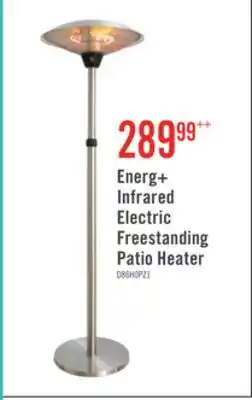 The Brick Energ+ Infrared Electric Freestanding Patio Heater offer