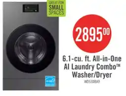 The Brick Samsung Bespoke 6.1 Cu. Ft. All-in-One AI Laundry Combo Washer/Dryer - WD53DBA900HZA1 offer