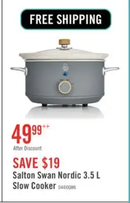 The Brick Salton Swan Nordic 3.5 L Slow Cooker offer