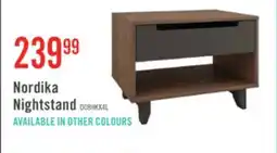 The Brick Nordika Nightstand - Walnut offer