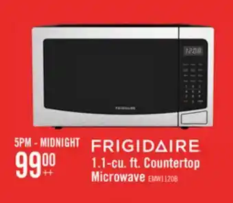 The Brick Frigidaire 1.1 Cu. Ft. Countertop Microwave - Stainless Steel - EMW1120-B offer