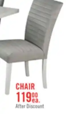 The Brick Garbo Dining Chair with Velvet Fabric, Wood - Grey offer