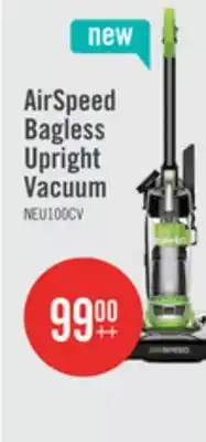 The Brick Eureka AirSpeed Bagless Upright Vacuum - NEU100C offer