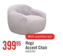 The Brick The Brick Hugz 45 Fabric Accent Chair - Grey offer