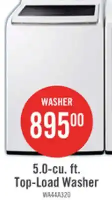 The Brick Samsung 5.1 Cu. Ft. Top-Load Washer - White - WA44A3205AW/A4 offer