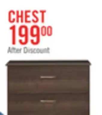 The Brick Everley Bedroom Chest of Drawers, 5-Drawer, 29W x 49H- Brown offer
