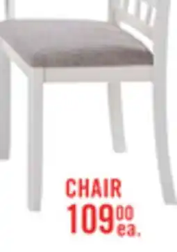 The Brick Dena Dining Chair with Linen-Look Fabric - Dove Grey offer