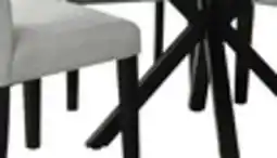 The Brick Verona 5pc Dining Set with Table & 4 Chairs, Culture Marbled Top, 60W - White offer