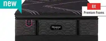 The Brick Beautyrest Black Signature Orchid Euro Pillowtop Queen Mattress offer
