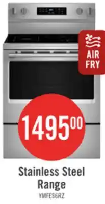 The Brick Maytag 30 5.3 Cu. Ft. Electric Range with No Preheat Air Fry - Stainless Steel - YMFES6030RZ offer