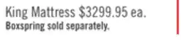 The Brick Tempur-Pedic TEMPUR Support Medium Hybrid King Mattress offer