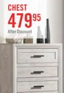 The Brick Lark Bedroom Chest of Drawers, 5-Drawer, 35W x 47H - Rustic White offer