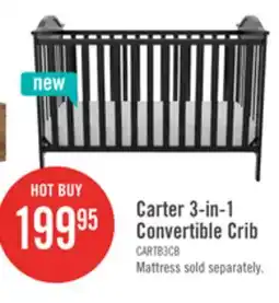 The Brick Carter Baby Crib - Black offer