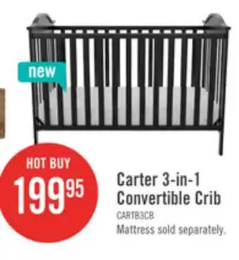 The Brick Carter Baby Crib - Black offer