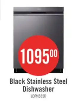 The Brick LG 24 46 dBA Built-In Top-Control Smart Dishwasher with QuadWash Pro - Smudge Proof Black Stainles offer