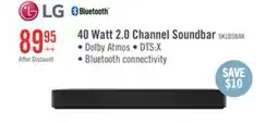 The Brick LG 2.0 CH Bluetooth Dolby Atmos DTS:X Soundbar (SK1.ACANLLK) offer