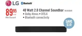 The Brick LG 2.0 CH Bluetooth Dolby Atmos DTS:X Soundbar (SK1.ACANLLK) offer