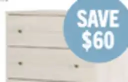 The Brick Lake Bedroom Chest of Drawers, 5-Drawer, 29W x 52H, Made in Canada, Glam - White offer