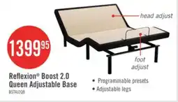 The Brick Reflexion by Sealy Boost 2.0 Queen Adjustable Base offer