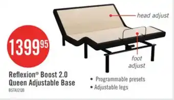 The Brick Reflexion by Sealy Boost 2.0 Queen Adjustable Base offer