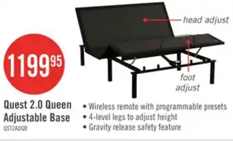 The Brick Quest 2.0 Queen Adjustable Base offer