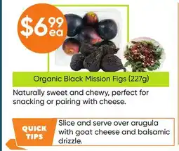 Healthy Planet Organic Black Mission Figs offer