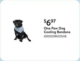 Walmart One Paw Dog Cooling Bandana offer