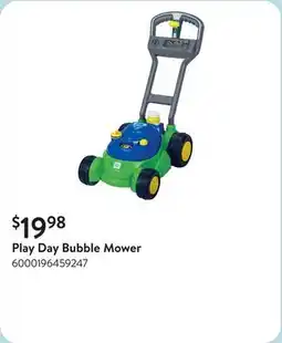 Walmart Play Day Bubble Mower offer