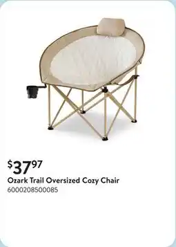 Walmart Ozark Trail Oversized Cozy Chair offer
