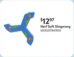 Walmart Nerf Soft Slingerang offer