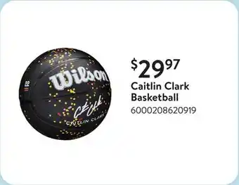 Walmart Caitlin Clark Basketball offer