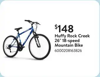 Walmart Huffy Rock Creek 26 18-speed Mountain Bike offer