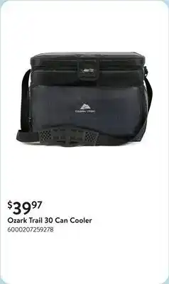 Walmart Ozark Trail 30 Can Cooler offer