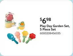 Walmart Play Day Garden Set, 5 Piece Set offer