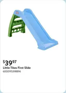 Walmart Little Tikes First Slide offer