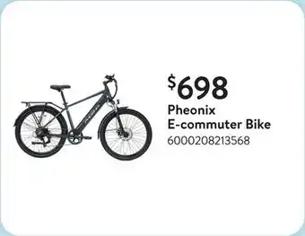 Walmart Pheonix E-commuter Bike offer
