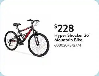 Walmart Hyper Shocker 26 Mountain Bike offer