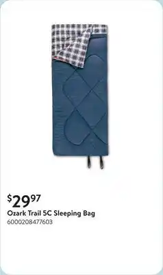 Walmart Ozark Trail 5C Sleeping Bag offer
