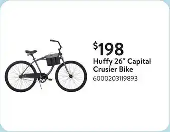 Walmart Huffy 26 Capital Crusier Bike offer