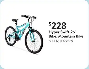 Walmart Hyper Swift 26 Bike, Mountain Bike offer