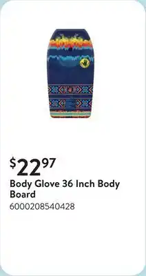 Walmart Body Glove 36 Inch Body Board offer