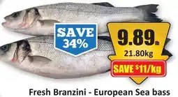 Starsky Fresh Branzini - European Sea bass offer