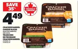 Independent City Market CRACKER BARREL CHEESE SLICES, 200-240 G offer