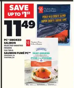 Independent City Market PC SMOKED SALMON, 125/150 G offer