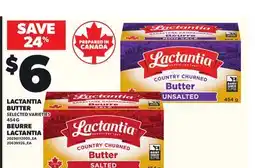 Independent City Market LACTANTIA BUTTER, 454 G offer