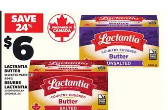 Independent City Market LACTANTIA BUTTER, 454 G offer