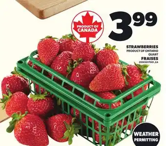 Independent City Market STRAWBERRIES offer