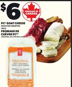 Independent City Market PC GOAT CHEESE, 140 G offer